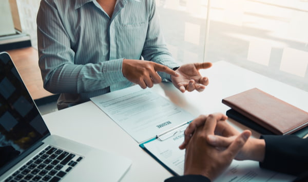 Submitting the document to the manager